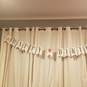 Winnie the Pooh Birthday Banner
